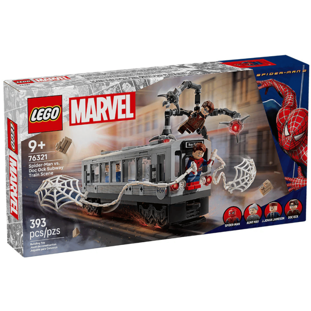 Lego Marvel Spider-Man vs. Doc Ock: Escena del Tren Subterráneo