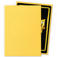 Dragon Shield: Yellow - 100 Matte Sleeves - Standard Size