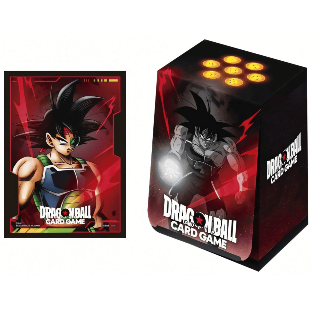 Deck Box Dragon Ball Super CG: Fusion World Official Card Case and Card Sleeves Set 1 - Bardock