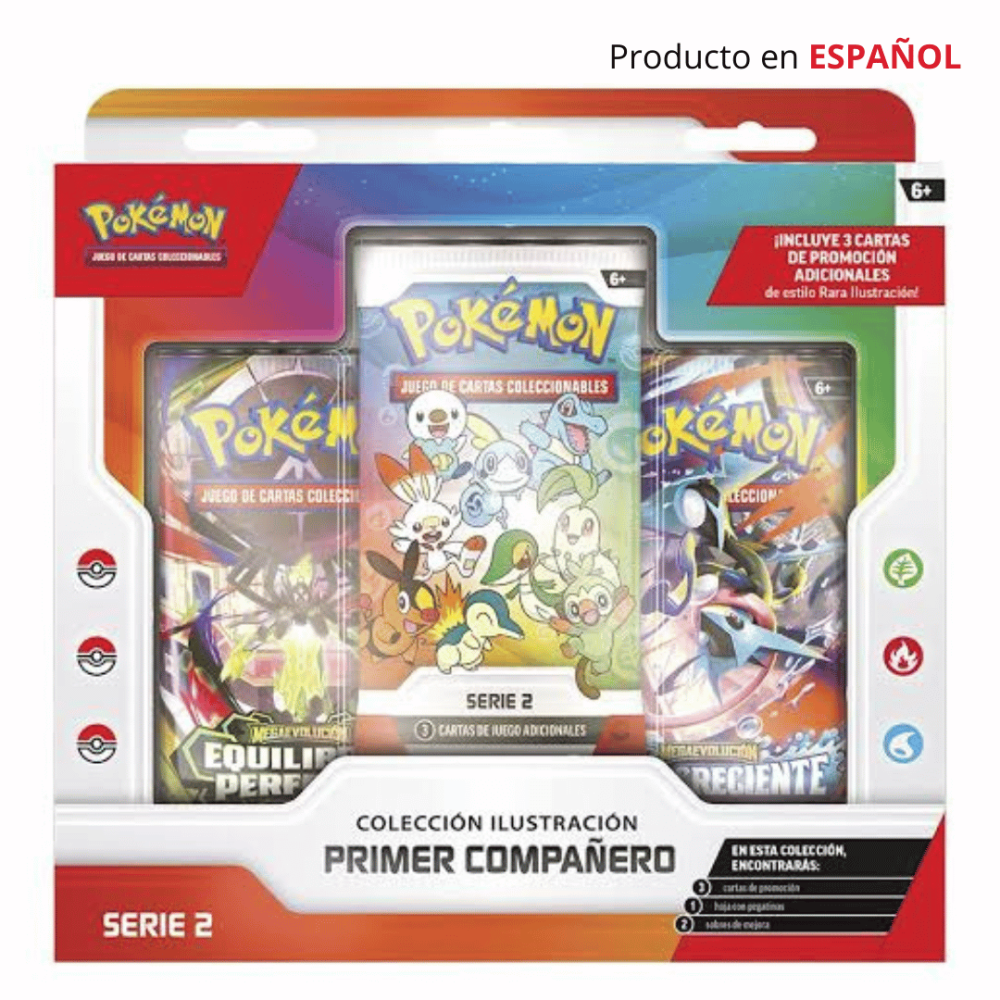 Pokémon TCG First Partner Illustration Collection (Series 2) Español