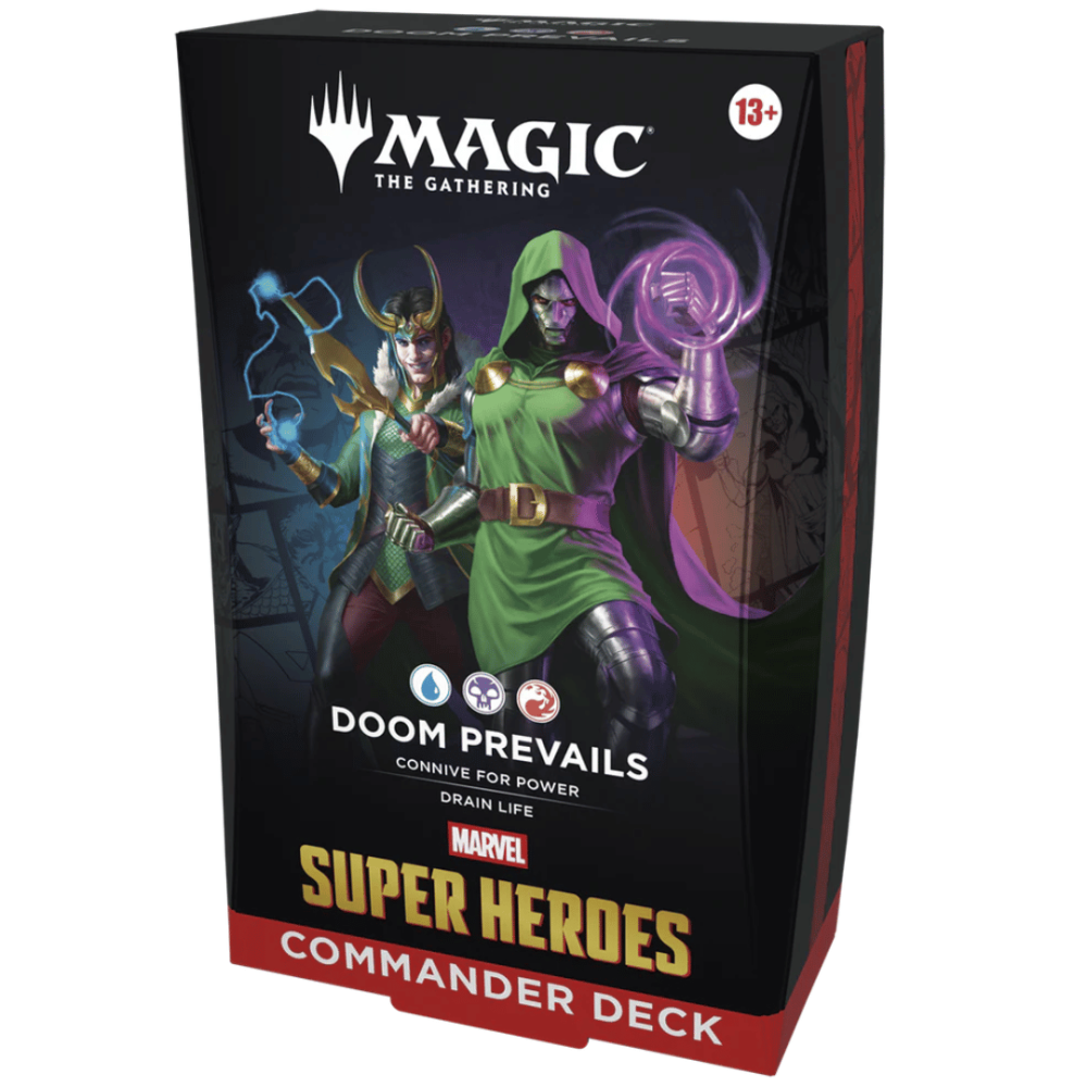 MTG Commander Deck: Marvel Super Heroes Doom Prevails Inglés
