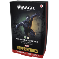 MTG Commander Deck: Marvel Super Heroes Wakanda Forever Inglés