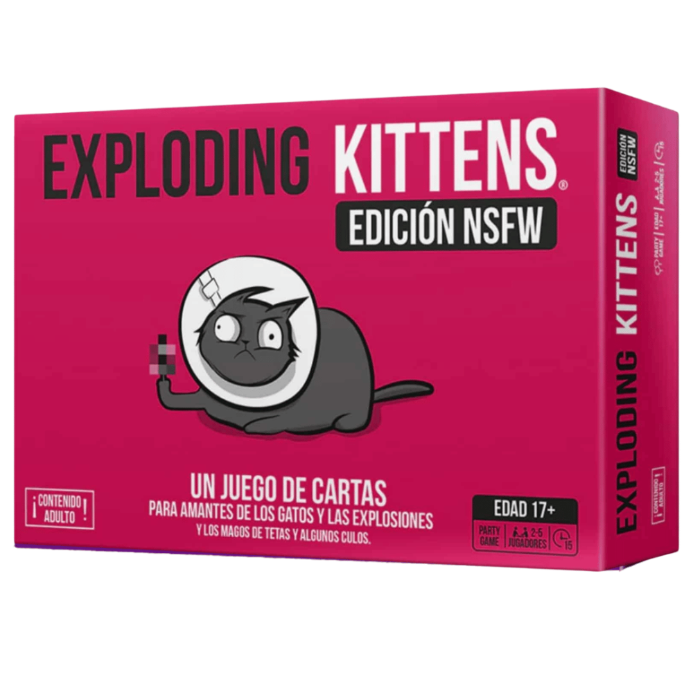 Exploding Kittens NSFW Edición 3.0 (Pink)
