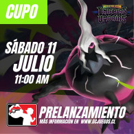 Cupo Prelanzamiento Pokémon TCG "Megaevolución: Tinieblas Umbrias" 11/07/2026