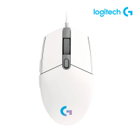 Mouse Gamer Logitech G203 Lightsync RGB - Blanco