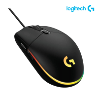 Mouse Gamer Logitech G203 Lightsync RGB - Negro