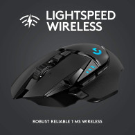 Mouse Gamer Logitech G502 lightspeed - Inalámbrico - Negro