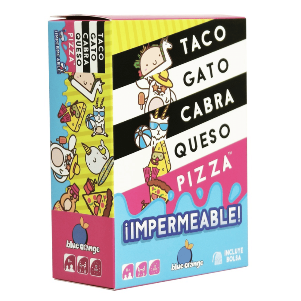 Taco Gato Cabra Queso Pizza Impermeable