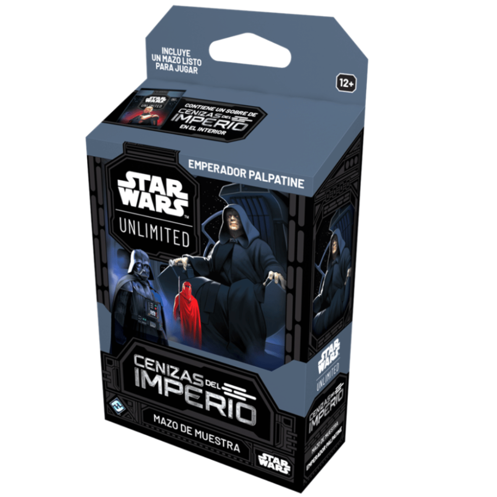 Star Wars Unlimited: Cenizas del Imperio - Emperador Palpatine Mazo de muestra - Español