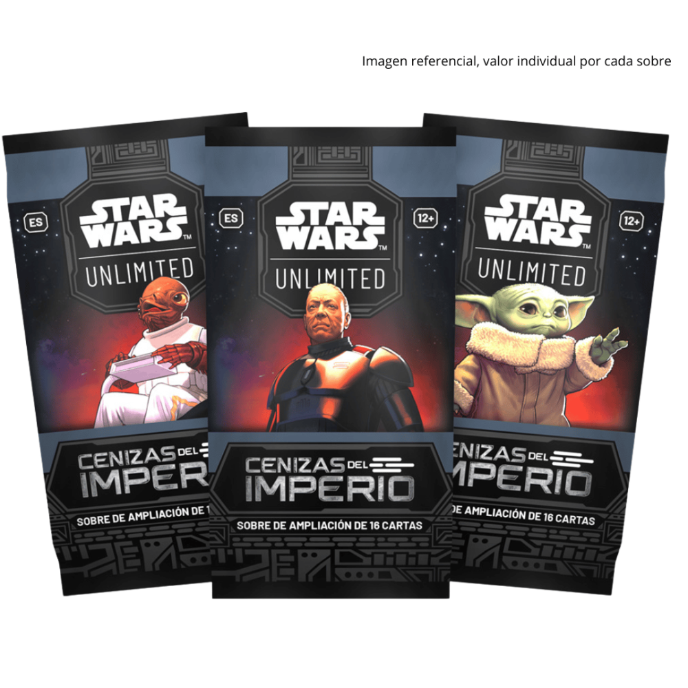 Star Wars Unlimited: Cenizas del Imperio - Sobre De Ampliación UNIDAD