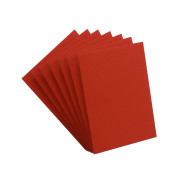 Protector GG: Matte Prime Sleeves Standard Size Red 66x91mm