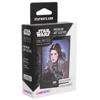 Protectores GG Star Wars™: Unlimited Premium Art Sleeves - Leia Organa 66x92mm