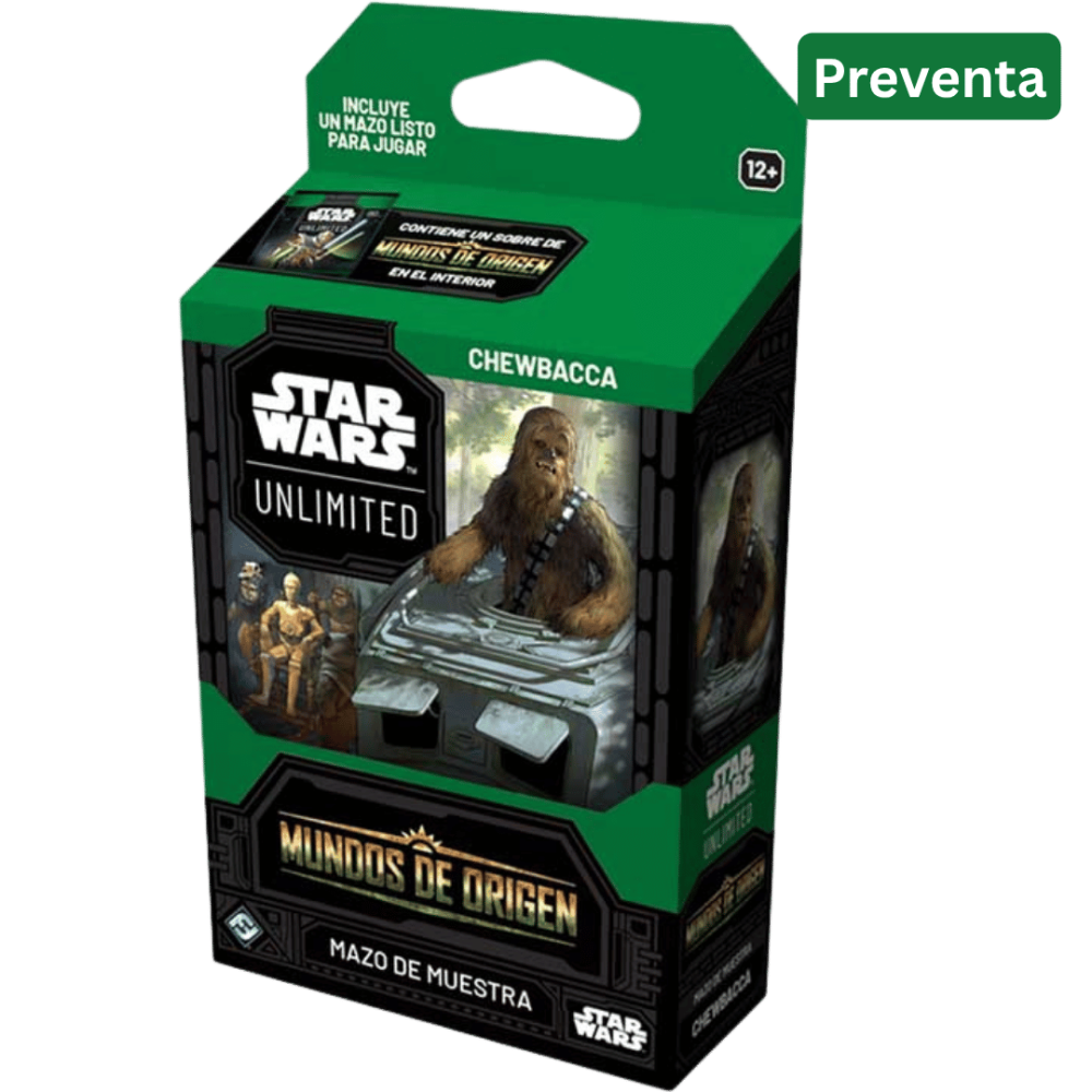 Preventa: Star Wars Unlimited – Homeworlds Spotlight Deck Chewbacca Español