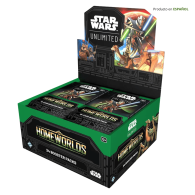 Preventa: Star Wars Unlimited – Homeworlds Booster Display 24 sobres Español