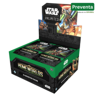 Preventa: Star Wars Unlimited – Homeworlds Booster Display 24 sobres Español