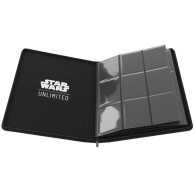 Carpeta con Cierre Star Wars: Unlimited Zip-Up Album 18-Pocket - Jedi Luke Skywalker & Emperor Palpatine