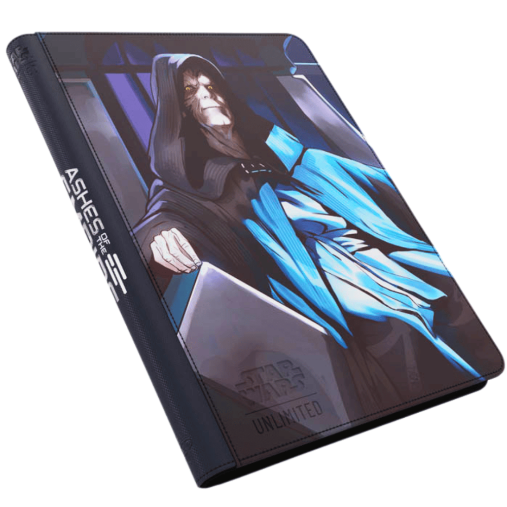 Carpeta con Cierre Star Wars: Unlimited Zip-Up Album 18-Pocket - Jedi Luke Skywalker & Emperor Palpatine