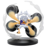 Figura Monkey D. Luffy Gear5 – Gum-Gum Dawn Gatling One Piece – World Collectable Special 12cm