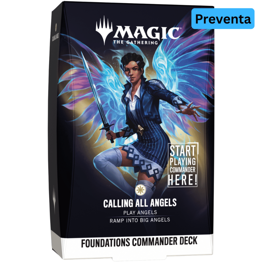 Preventa MTG Magic: Foundations Commander Decks - Calling All Angels (Inglés)