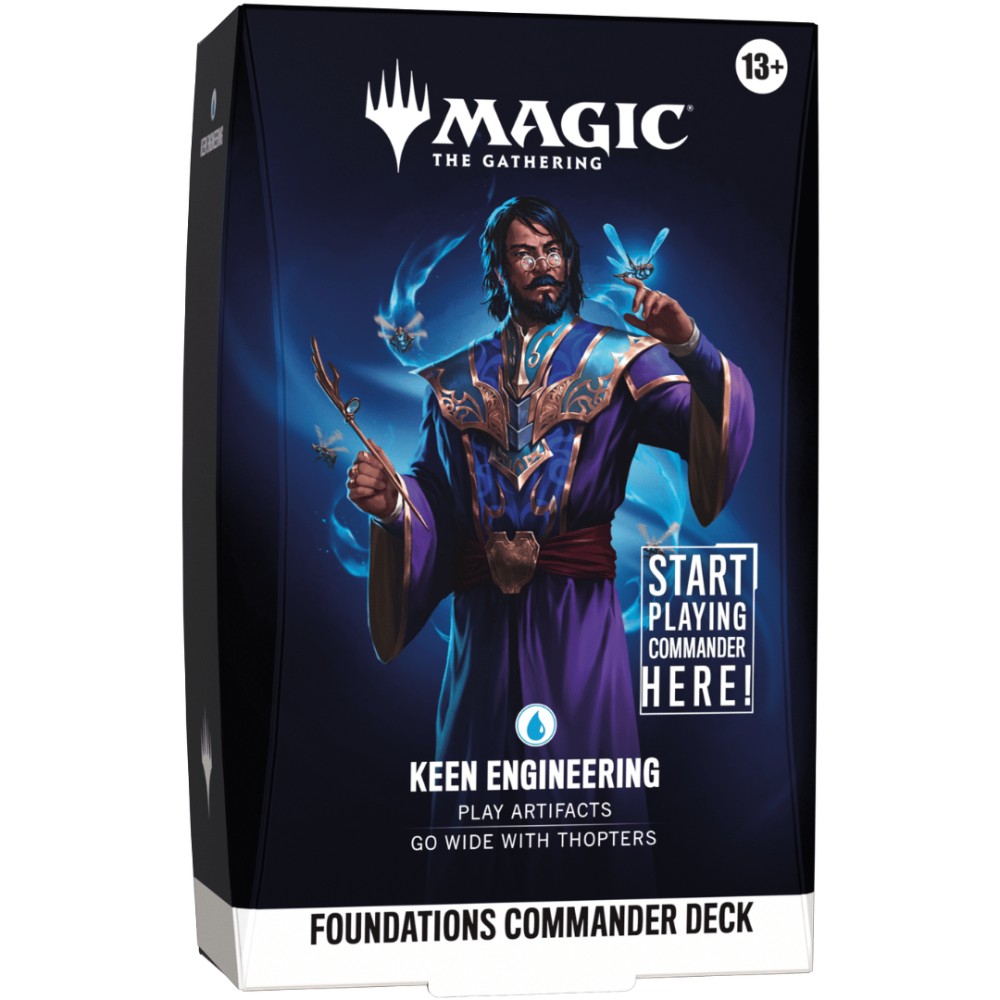 MTG Magic: Foundations Commander Decks - Keen Engineering (Inglés)
