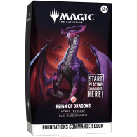 Preventa MTG Magic: Foundations Commander Decks - Reign of Dragons (Inglés)