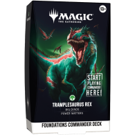Preventa MTG Magic: Foundations Commander Decks - Tramplesaurus Rex (Inglés)