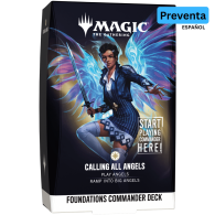 Preventa MTG Magic: Foundations Mazo Commander Llamada angelical (Español)