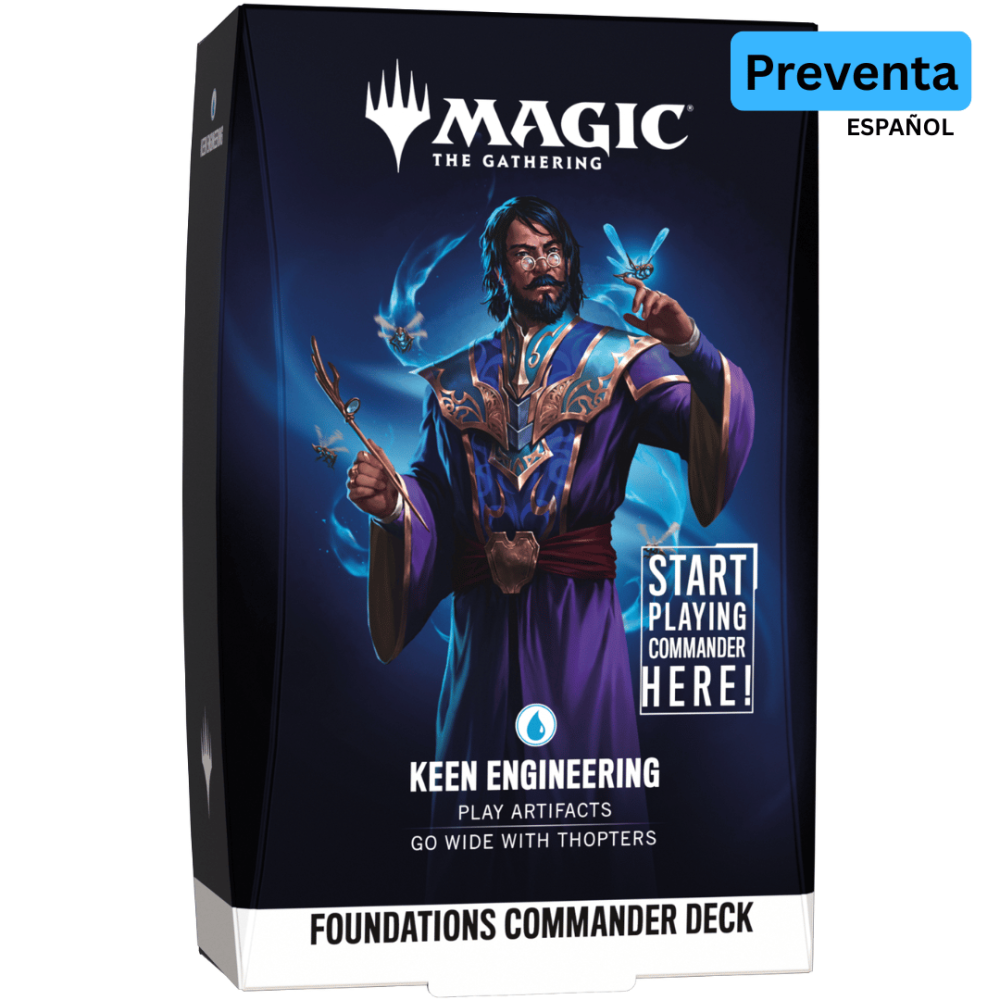 Preventa MTG Magic: Foundations Mazo Commander Ingeniería Aplicada (Español)