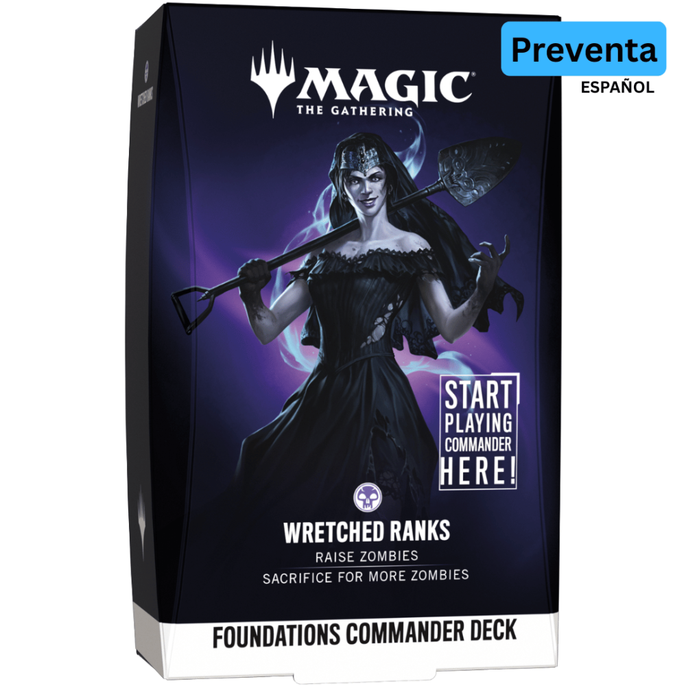 Preventa MTG Magic: Foundations Mazo Commander Horda espantosa (Español)
