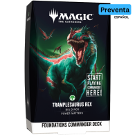 Preventa MTG Magic: Foundations Mazo Commander Arrollasaurus Rex (Español)