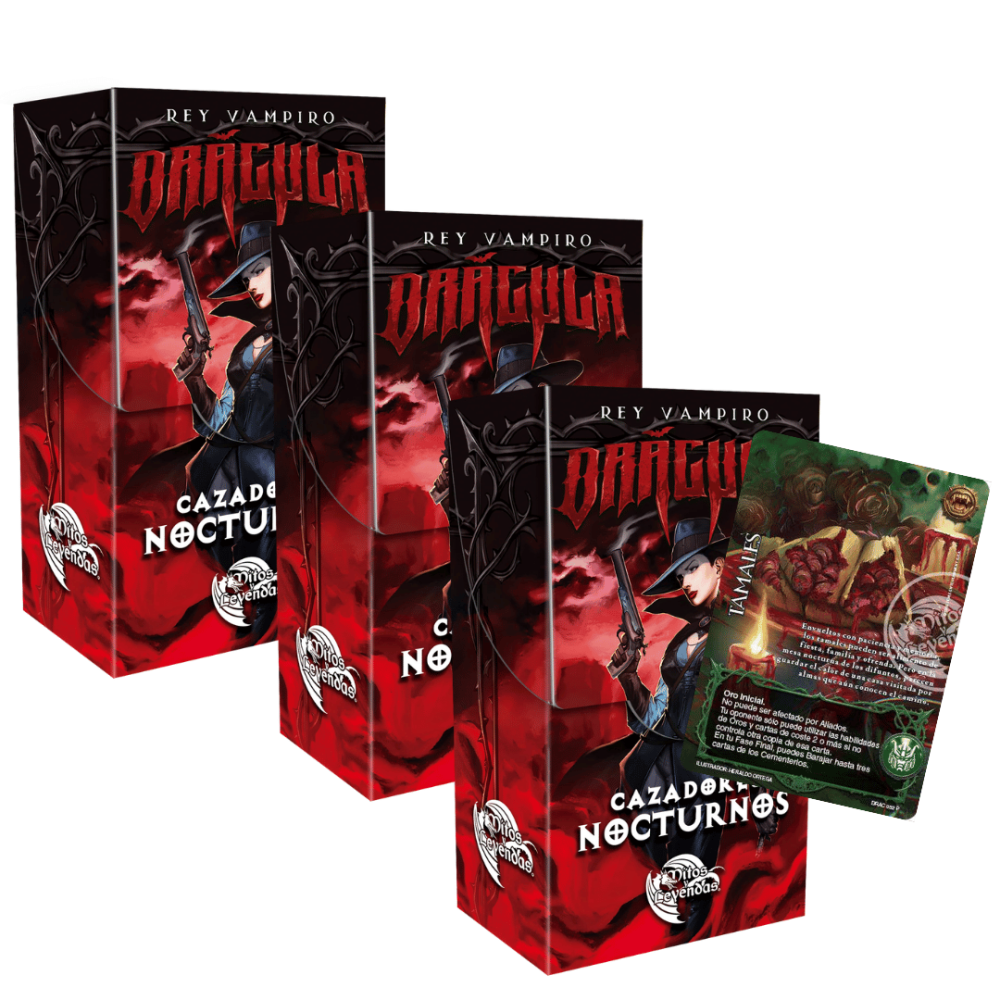 3 Kit Batalla Drácula: Cazadores Nocturnos (imperio)