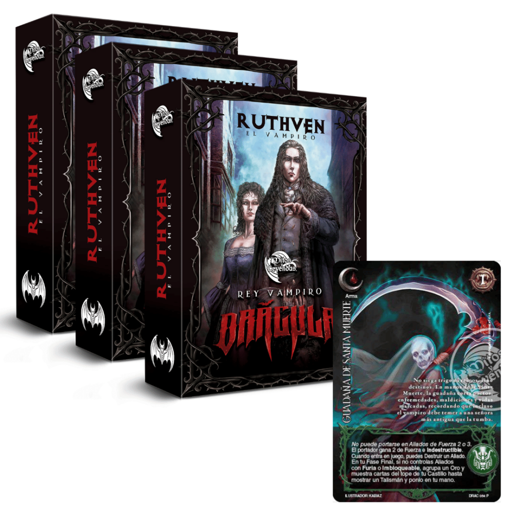 3 Producto Especial Drácula: Ruthven el Vampiro (imperio)