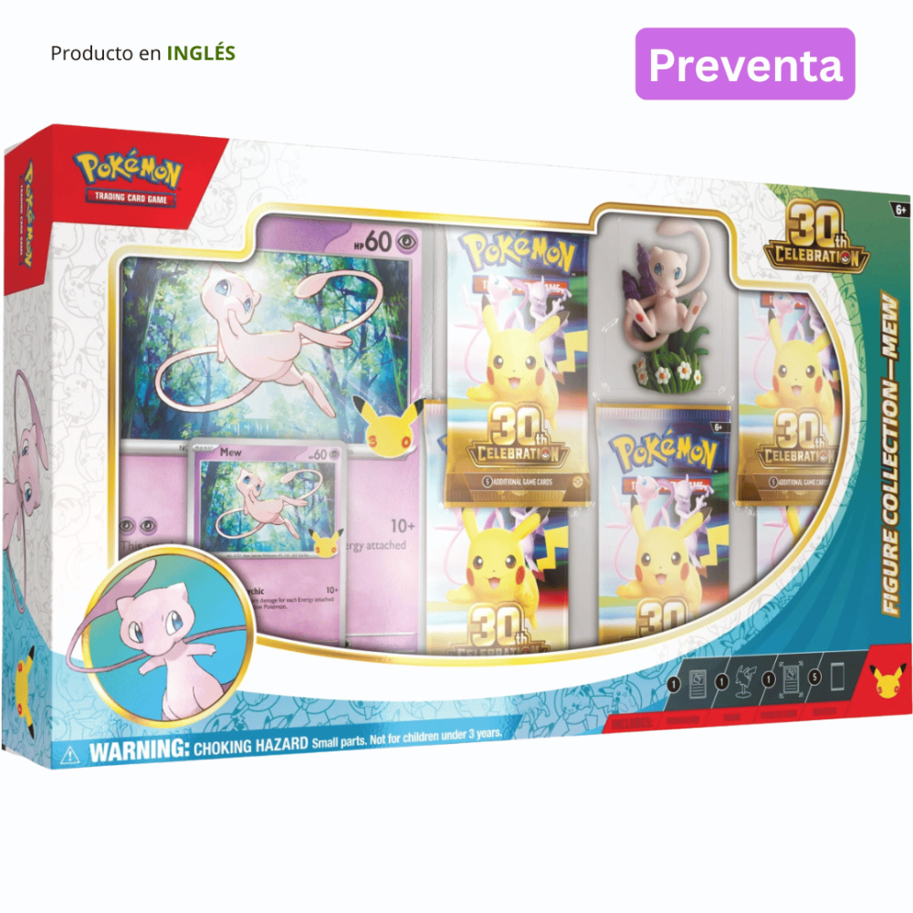 Preventa: Pokémon TCG 30th Celebration - Figure Collection Mew (Inglés)