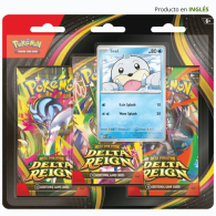 Preventa: Pokémon TCG Mega Evolution - Delta Reign - 3 pack blister - (Inglés)