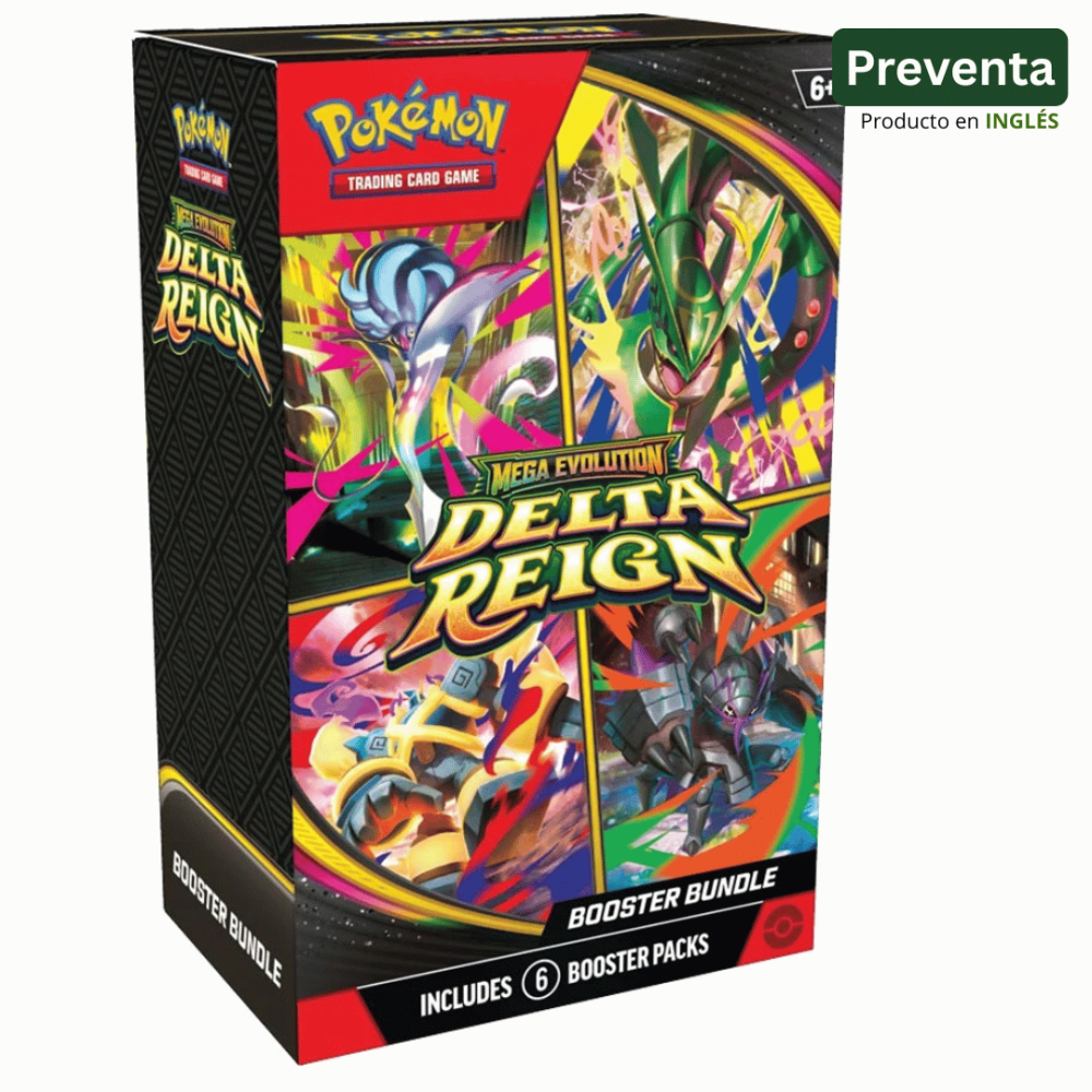 Preventa: Pokémon TCG Mega Evolution - Delta Reign - Booster Bundle - (Inglés)
